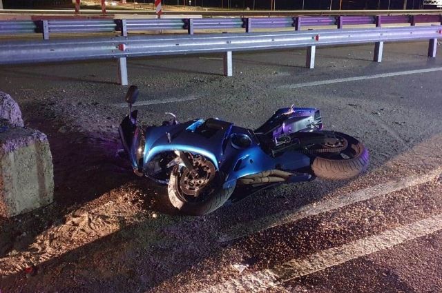 В Адыгее в аварии погиб 43-летний мотоциклист