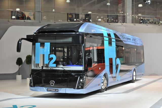 «Группа ГАЗ» представила сразу две модели электробусов, которые работают на водороде.