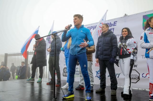 Олег Кожемяко выступил хедлайнером акции «10 000 шагов к жизни» в Приморье