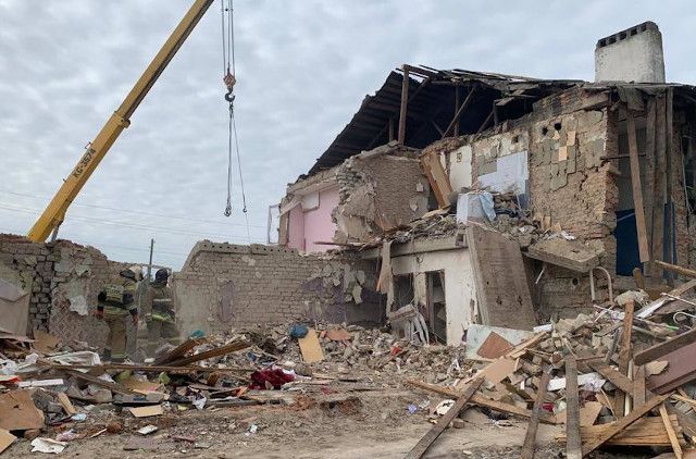В Липецкой области завершились спасательные работы на месте рухнувшего дома