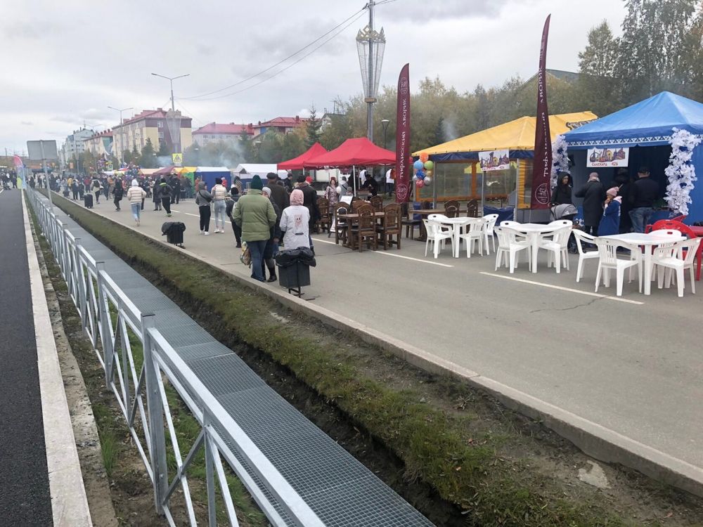 Салехард, День города – 2021. На площади у Центра культуры и спорта «Геолог».