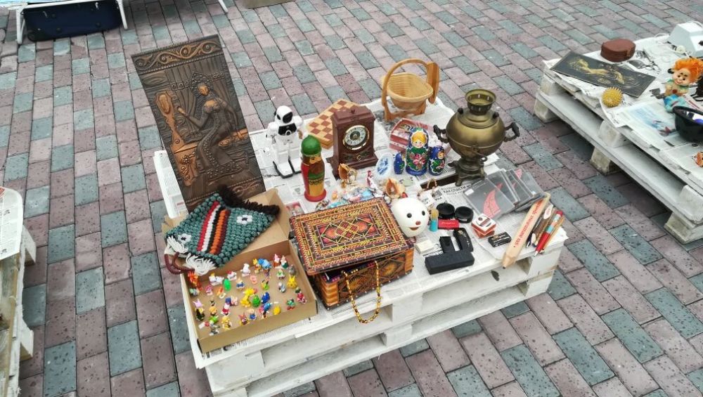 Салехард, День города – 2021. Блошиный рынок.