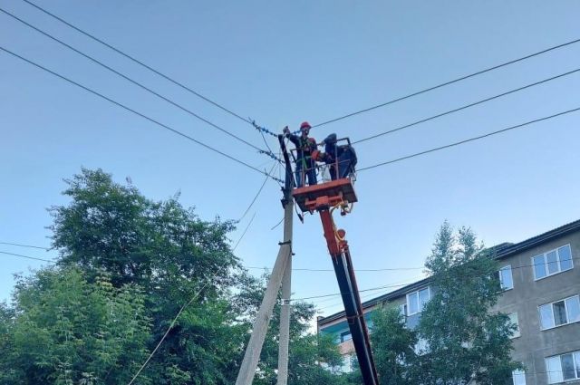 Жители округа в Архангельске сутки провели без электричества