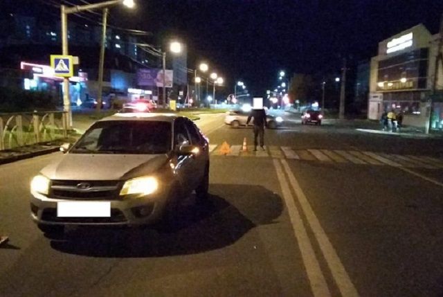 Невнимательный водитель «Гранты» сбил пешехода в Ставрополе