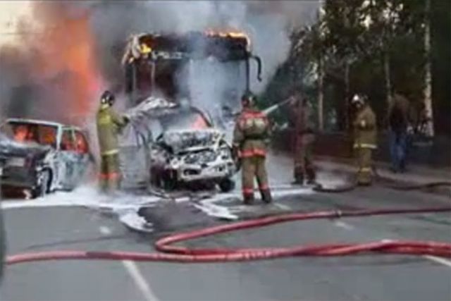 В Новосибирске 10 лет назад 5-классница сгорела в машине по пути в школу