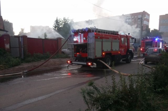 В Кинеле во время пожара, случившегося в частном доме, погиб мужчина