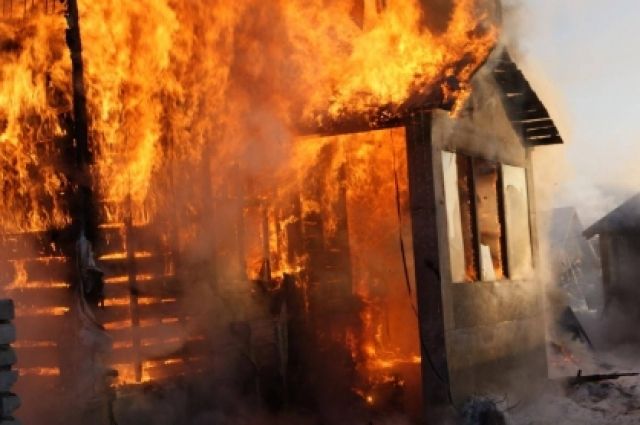 В Семеновском районе Нижегородской области при пожаре погибла пожилая пара