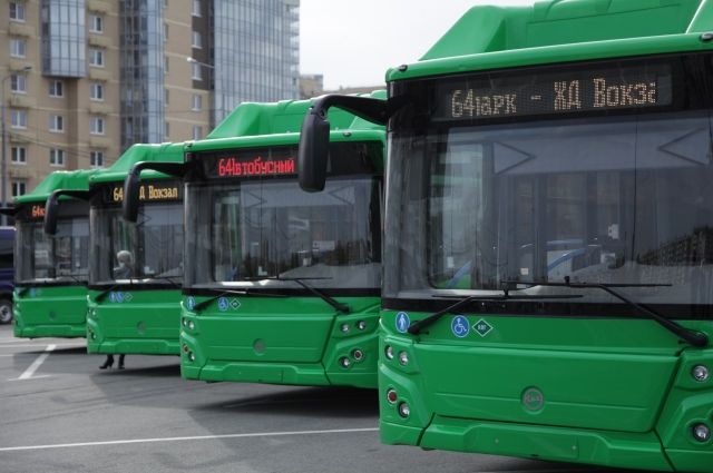 15 новых автобусов на газомоторном топливе привезли в Челябинск