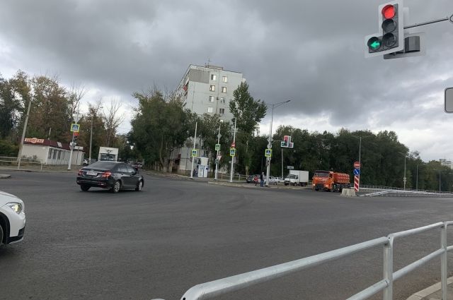 В Самаре на светофоры перекрёстка Егорова/Пугачевский тракт добавили секцию