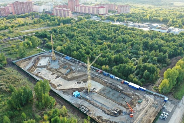Группа «ВИС» показала фото строительства семи поликлиник в Новосибирске