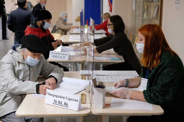 Явка на выборах депутатов Госдумы в Новосибирской области достигла 23,86%