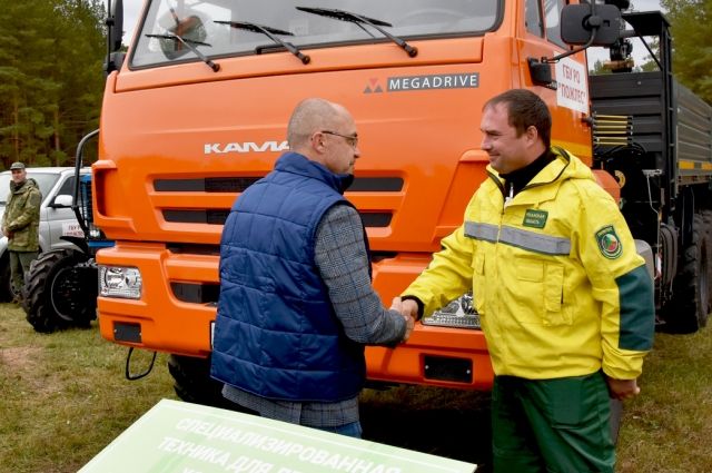 В Рязанской области лесные пожарные получили новую технику