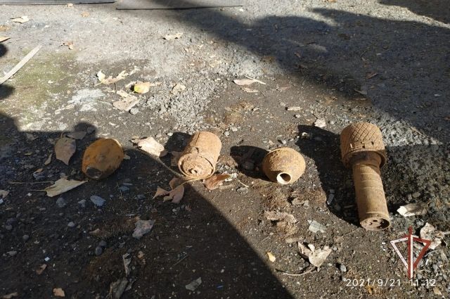 Несколько гранат нашла в подвале своего дома свердловчанка