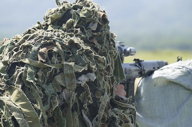 В Краснодарском крае снайперы спецназа отрабатывают скоростную стрельбу