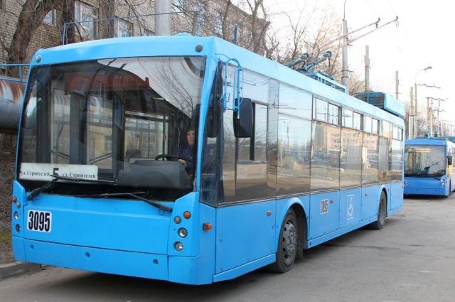 В Рязани временно приостановил работу троллейбус №13