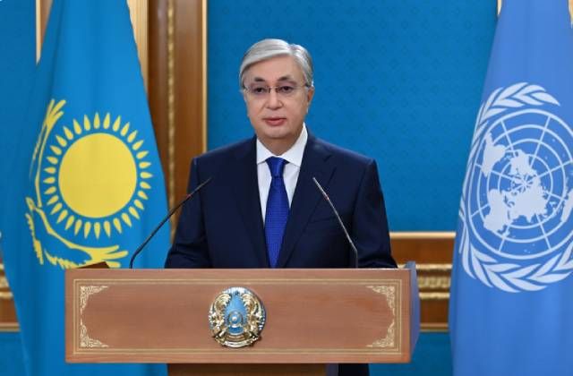«Тройная угроза». Президент Казахстана выступил на Генассамблее ООН