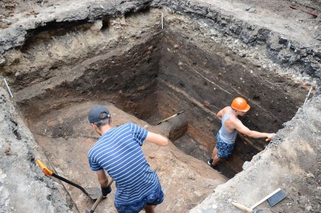 В Арзамасе при реконструкции канализации нашли остатки древней крепости