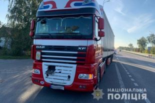 В Житомирской области грузовик сбил 9-летнюю девочку.