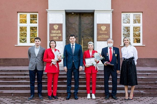 Паралимпийцев удостоили награды «За заслуги перед Калининградской областью»