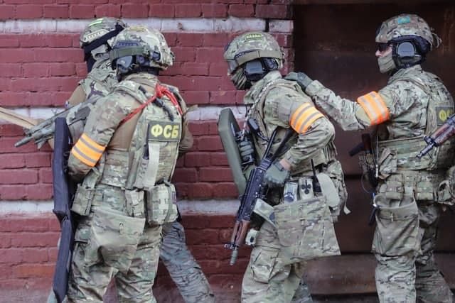 Антитеррористические учения в Пскове