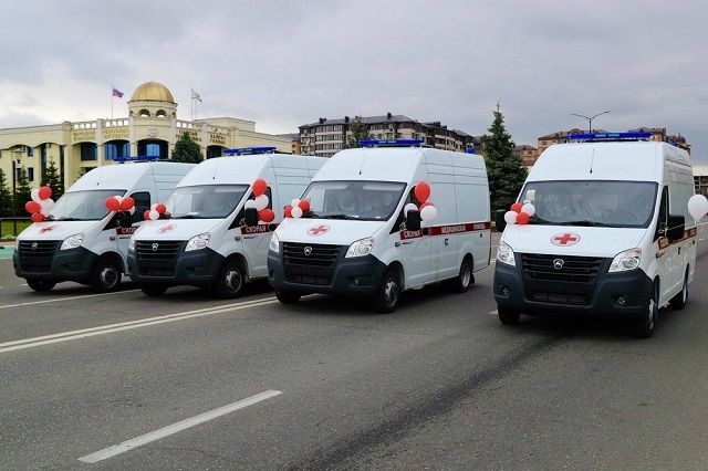 В Ингушетию поступили 16 машин скорой помощи