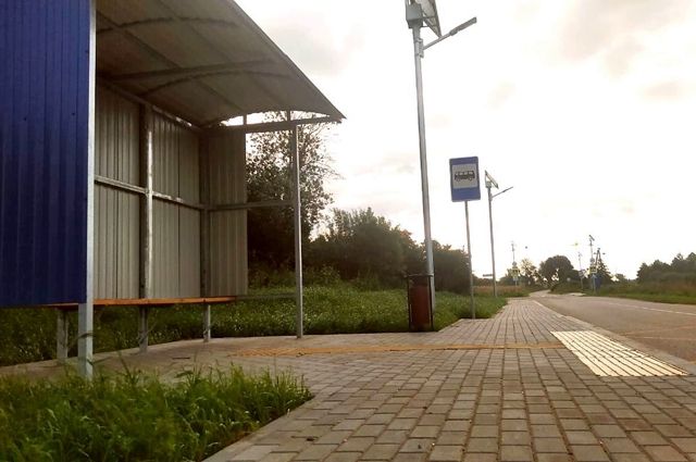 На балтийской трассе отремонтируют восемь остановок