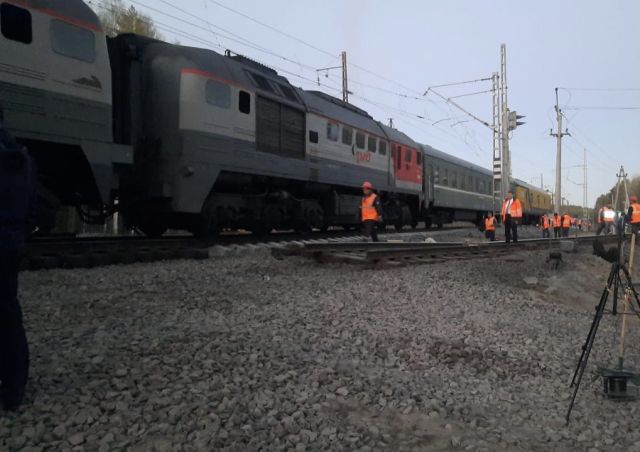 Под Новосибирском поезд сбил 88-летнюю пенсионерку