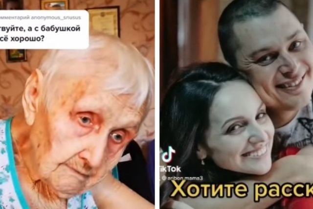Житель Новосибирска снимает для TikTok свою 91-летнюю бабушку