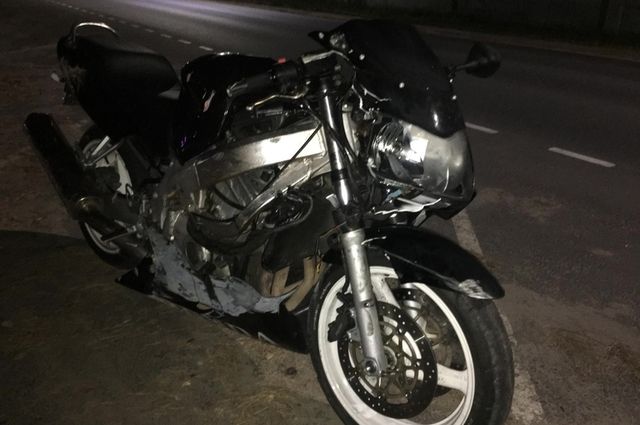 В Унече Nissan Patrol сбил мотоциклиста, пострадавший попал в больницу