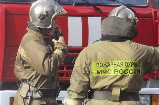 В Шарлыкском районе на крупном пожаре пострадал пенсионер.