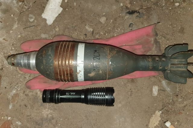 В Нижегородской области в жилом доме был обнаружен боевой минометный снаряд