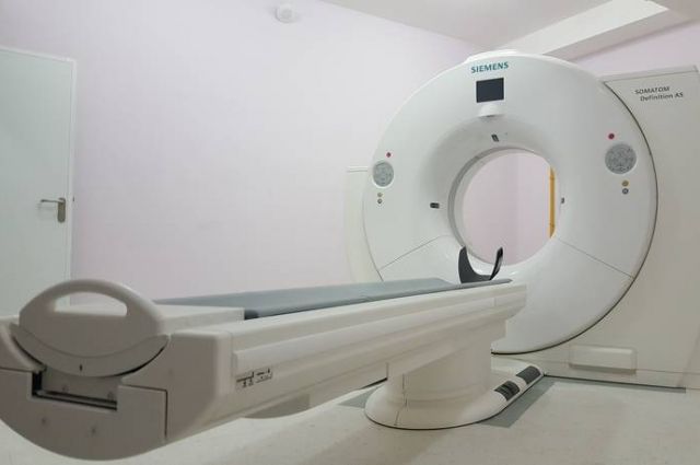 Договоренности о приобретении  компьютерного томографа для районной больницы достигнуты во время визита в Сахалинскую область  Председателя Правительства РФ Михаила Мишустина. 