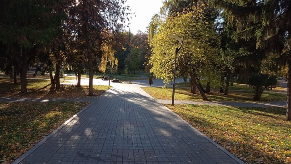 Сквер Маяковского в Уфе