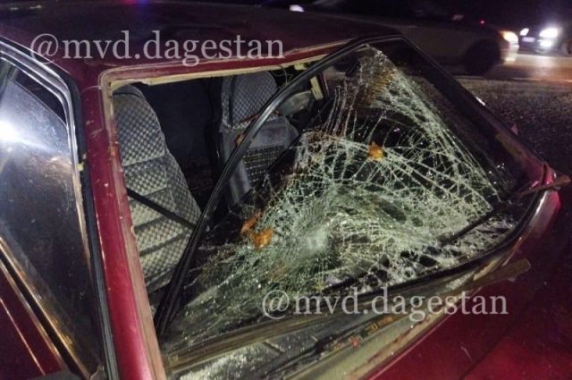 70-летнюю жительницу Махачкалы сбил автомобиль на трассе «Кавказ»