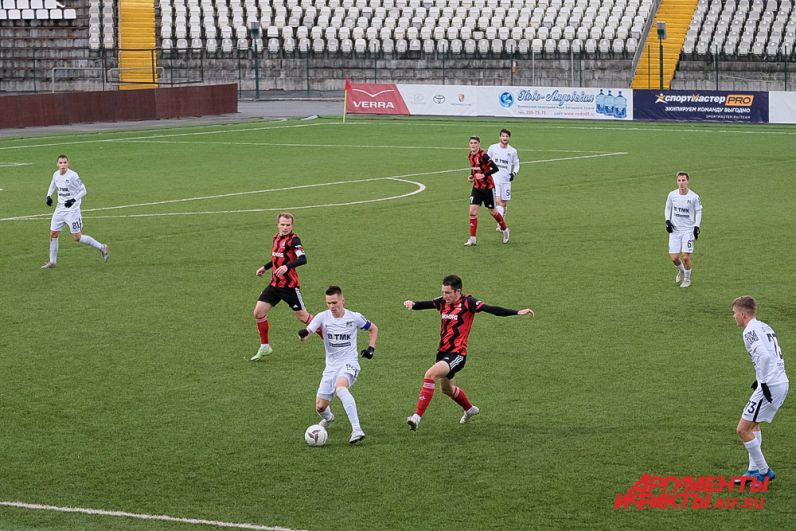 Футбольный матч «Амкар Пермь» – «Урал-2» в Перми.