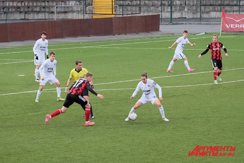 Футбольный матч «Амкар Пермь» – «Урал-2» в Перми.