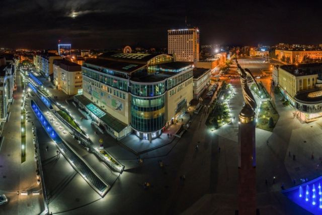 Ставрополь с высоты птичьего полёта показал фотограф Михаил Пушилин