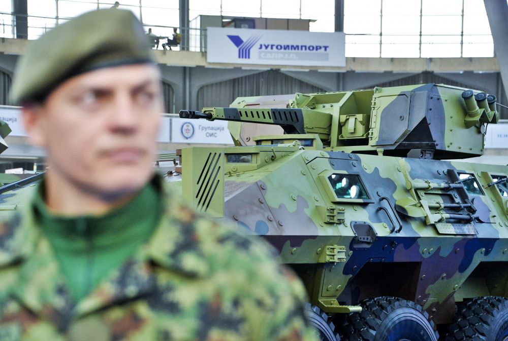 30 мм дистанционно управляемый боевой модуль 32В01, разработанный ЦНИИ «Буревестник»
