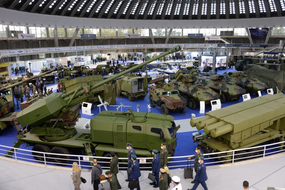 Международная выставка вооружения и военной техники PARTNER-2021 в Белграде
