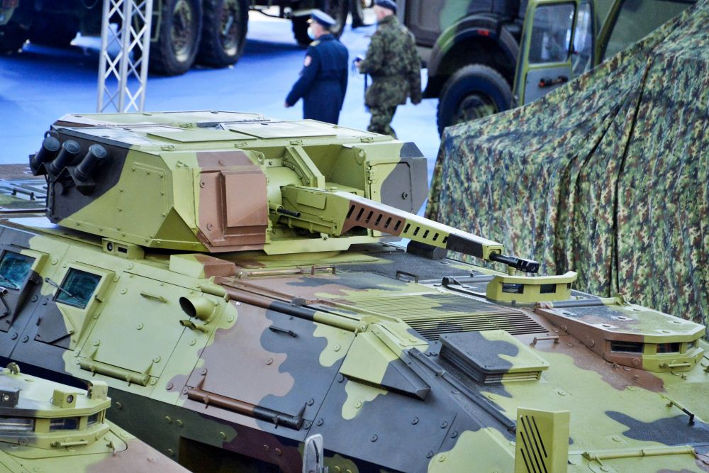 30 мм дистанционно управляемый боевой модуль 32В01, разработанный ЦНИИ «Буревестник»