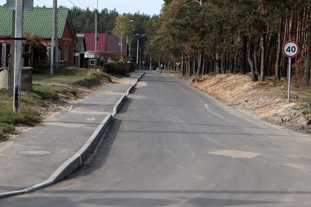 На ремонт двух дорог в поселке Большое Полпино потратили 24 млн рублей