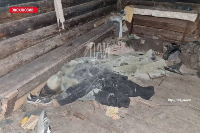 Мумифицированное тело мужчины обнаружено в бане в Псковской области