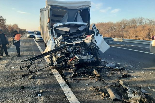 На трассе «Тюмень-Омск» в аварии погиб водитель «Газели»