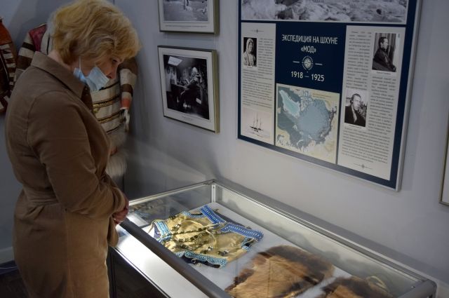 Экспонаты, свидетельствующие об истории дрейфующих судов, можно увидеть в областном краеведческом музее.