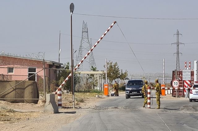 На границе Афганистана и Таджикистана