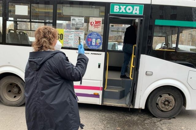 В общественном транспорте Рязани возобновили антиковидные рейды