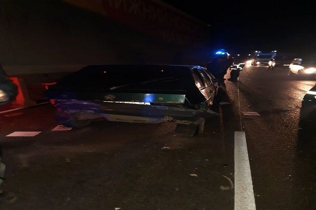 При аварии под Оренбургом погиб водитель отечественного авто