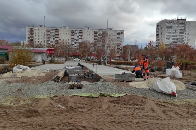 Фонтан в сквере Дзержинского в Оренбурге отремонтируют к середине ноября.