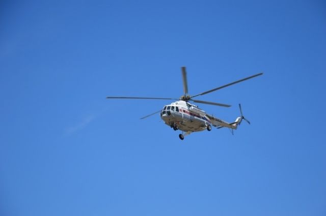 В Хабаровском крае 3-х больных перевезли вертолетами авиаторы МЧС