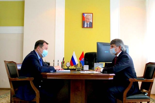 Игорь Маковский встретился с губернаторов Тамбовской области